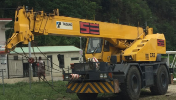 rough terrain crane