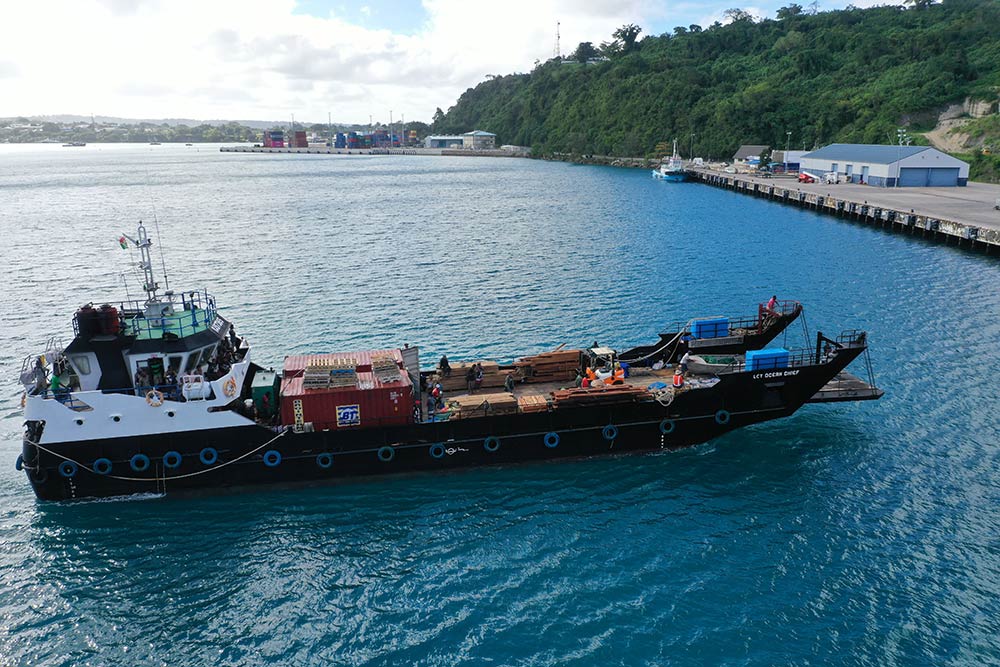 domestic shipping vanuatu
