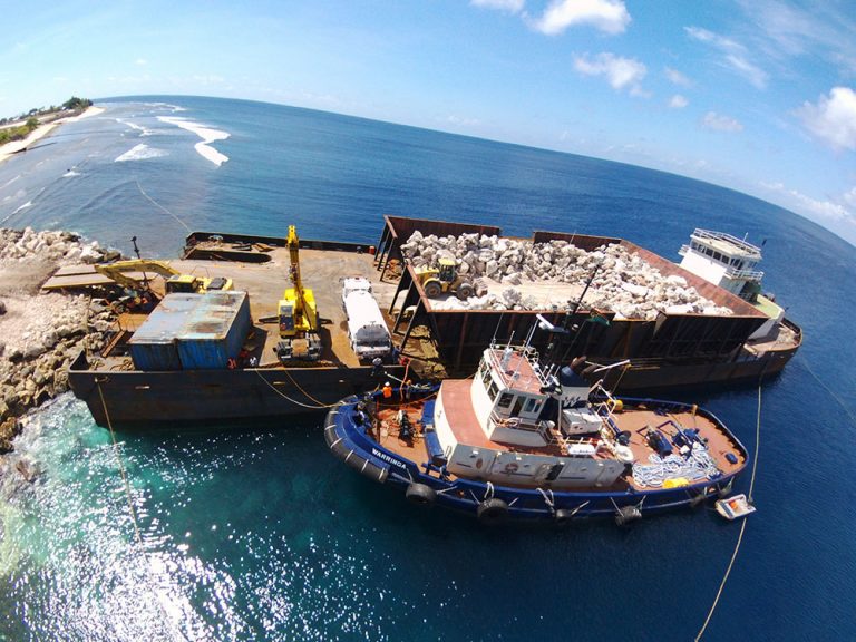 Shoreline Stabilisation of Queen Elizabeth II Park, Funafuti_3