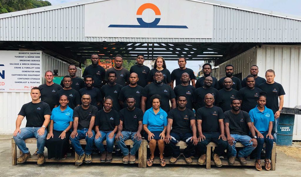 ocean logistics vanuatu team