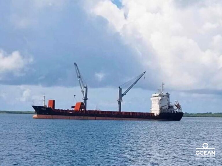 Ocean Logistics Limited's LCT Ocean Chief transported copra from Malekula to MV Sino, overseen by Vanuatu Copra and Cocoa Exporters Ltd.