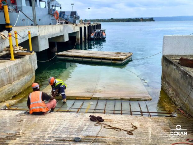 Mala Base Wharf New Boat Ramp Extension