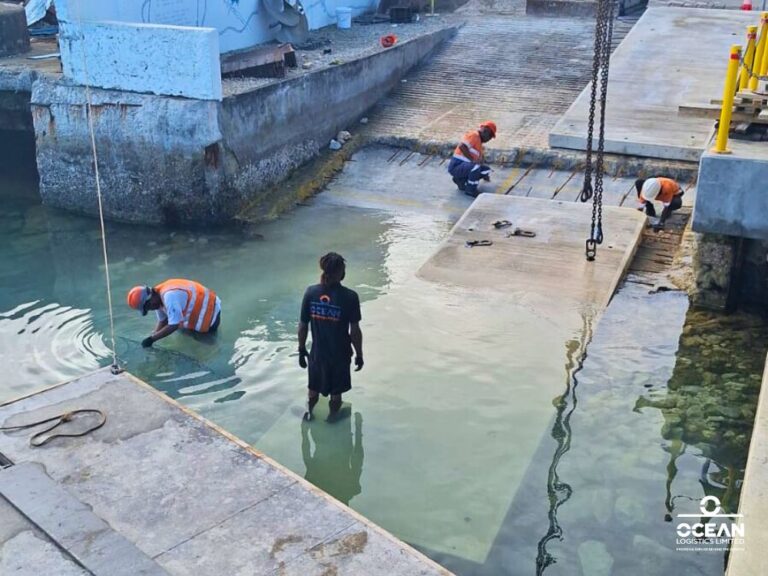 Mala Base Wharf New Boat Ramp Extension