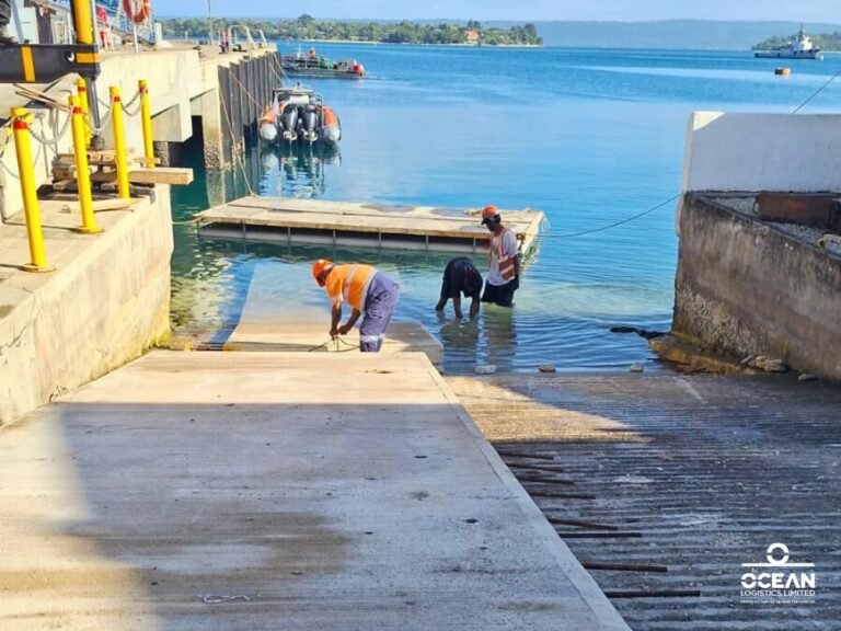 Mala Base Wharf New Boat Ramp Extension