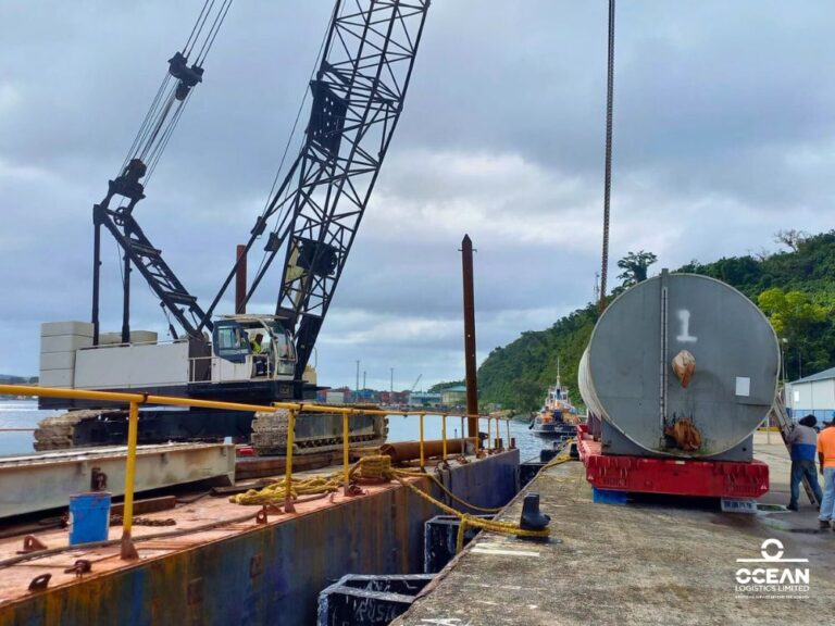 South Sea Cargo Charter Voyage from Efate to Luganville