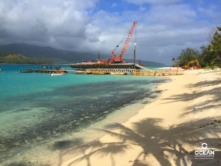 Mystery Island Cruise Ship Tender Jetty