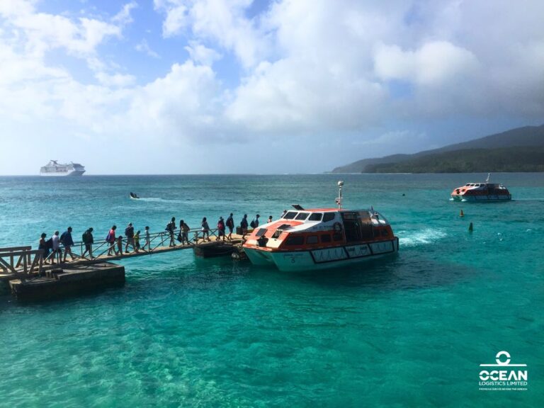 Mystery Island Cruise Ship Tender Jetty